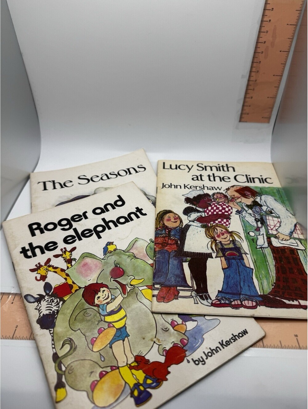 Lot Of 3 Vintage John Kerahaw Children’s Books